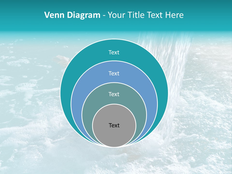 Female Indoor Beauty PowerPoint Template