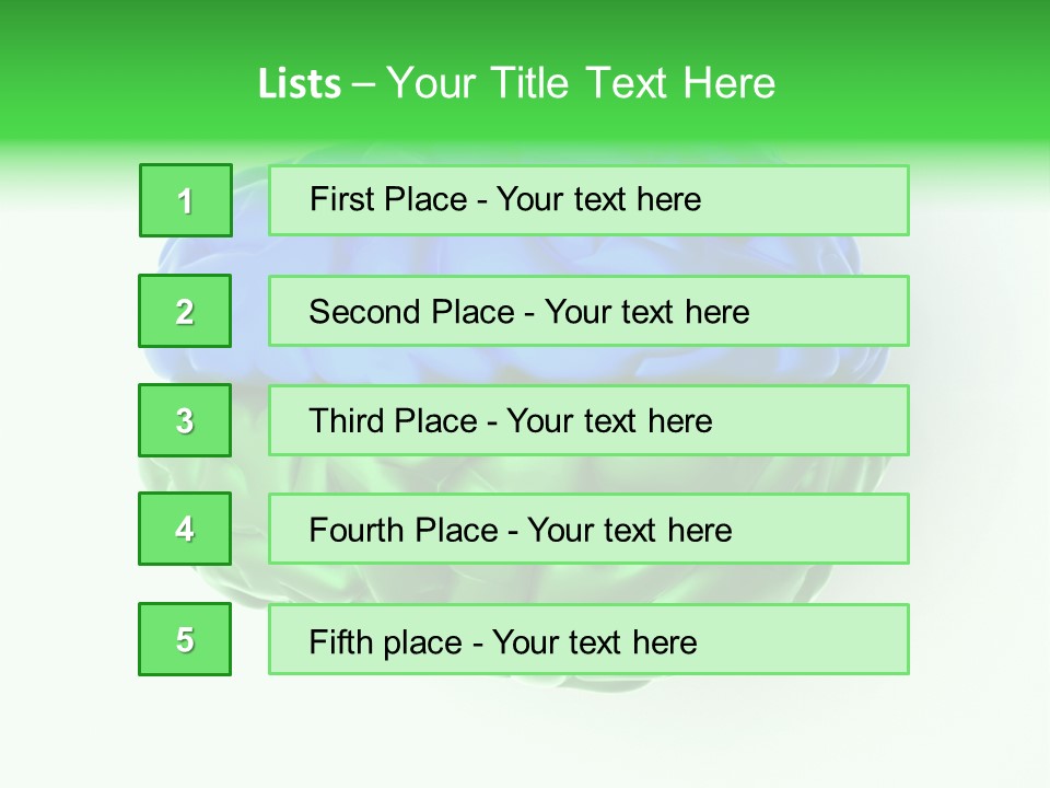 Intellectual Isolated Telepathy PowerPoint Template