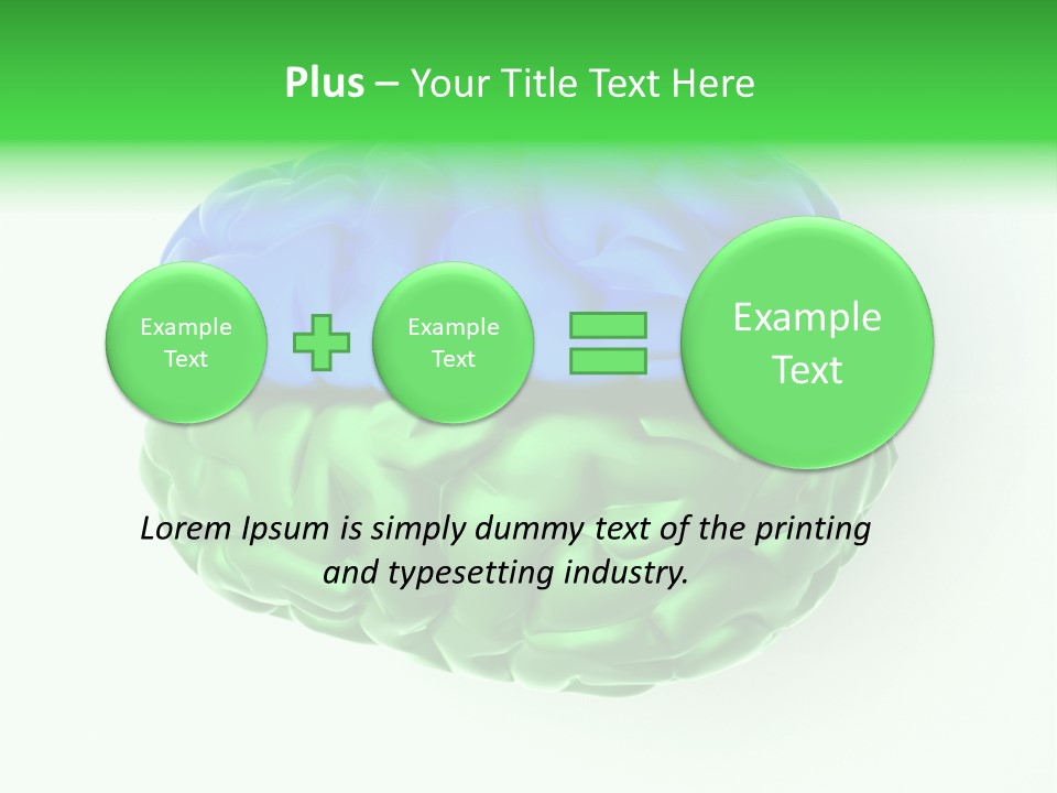 Intellectual Isolated Telepathy PowerPoint Template