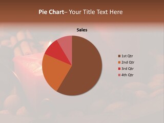 Christmastide Wood Pattern PowerPoint Template