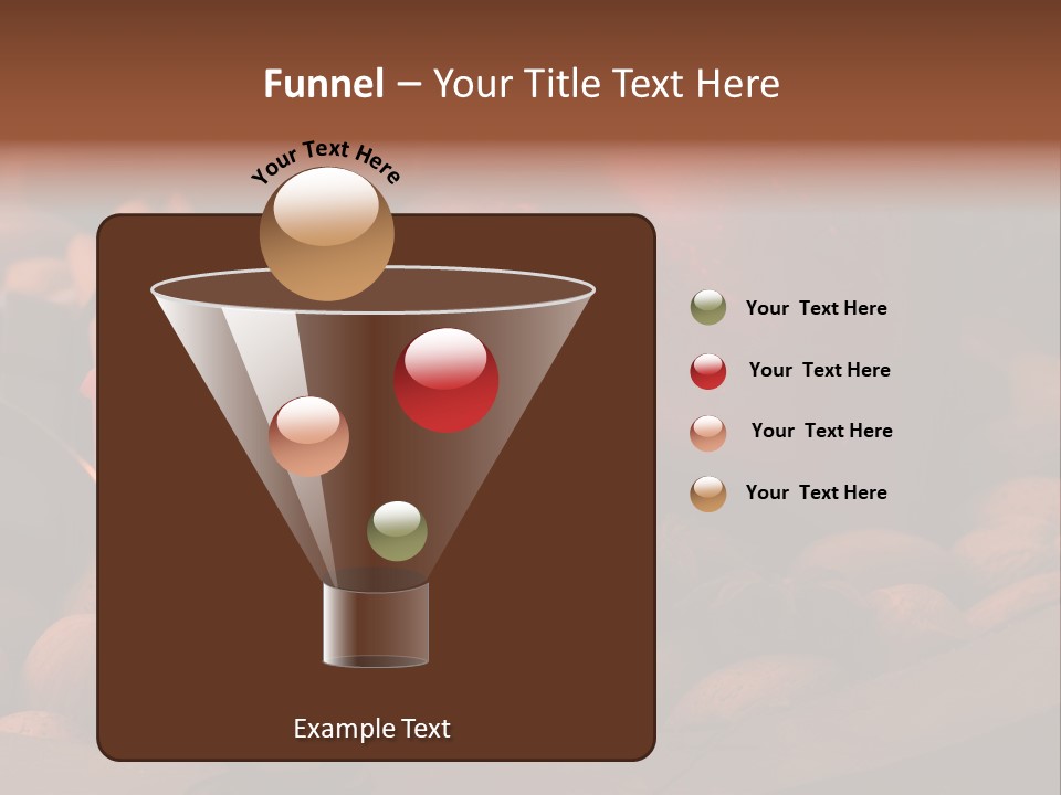 Christmastide Wood Pattern PowerPoint Template