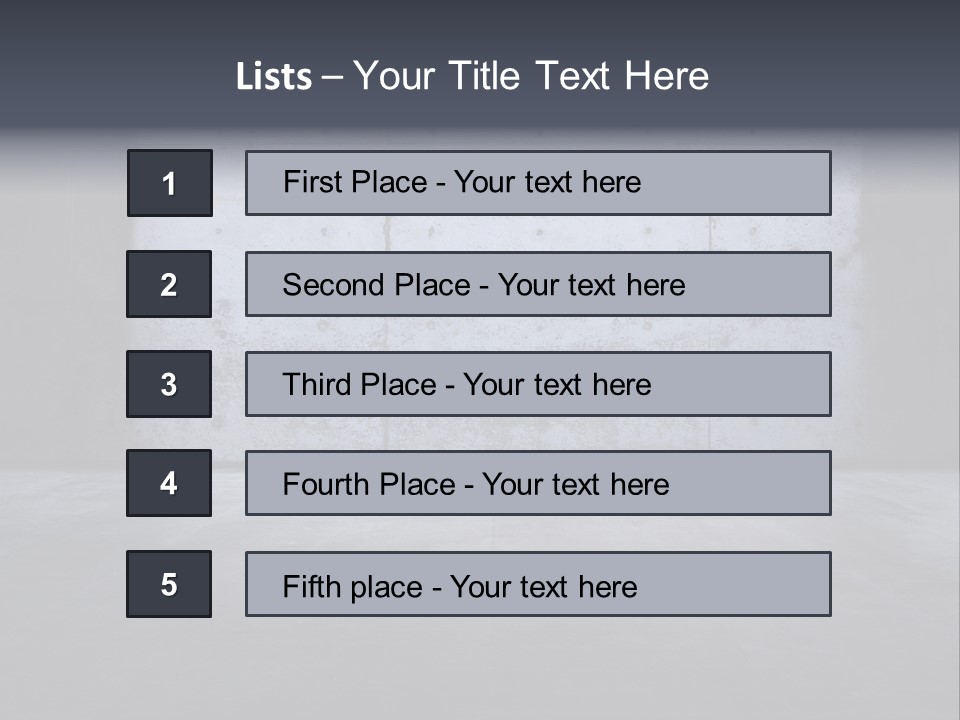 Above Area Safe PowerPoint Template