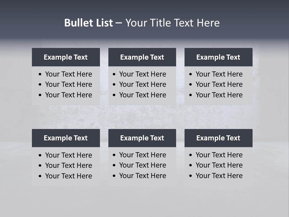 Above Area Safe PowerPoint Template