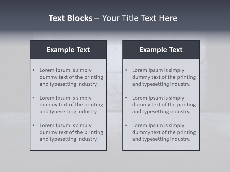 Above Area Safe PowerPoint Template