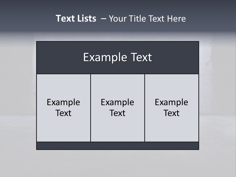 Above Area Safe PowerPoint Template