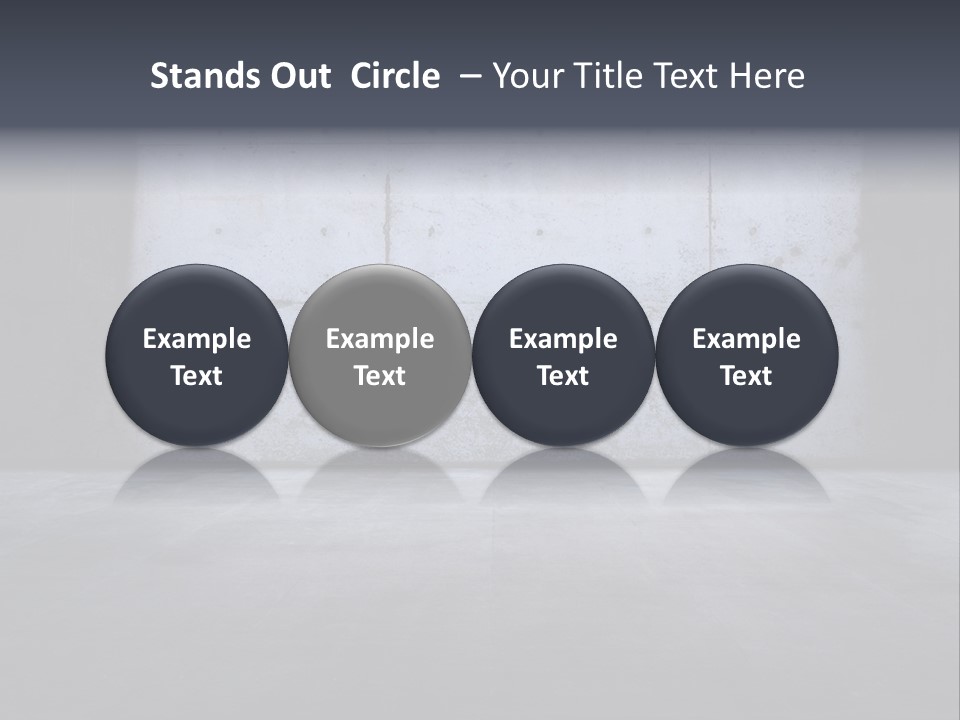 Above Area Safe PowerPoint Template