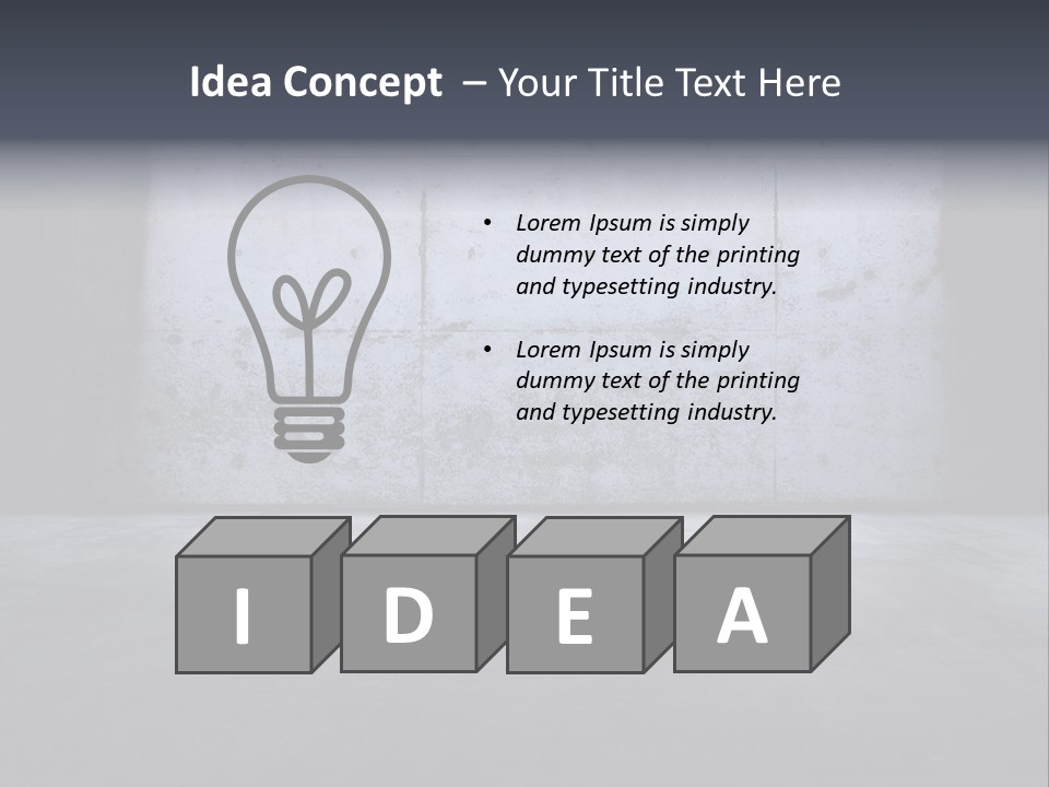Above Area Safe PowerPoint Template