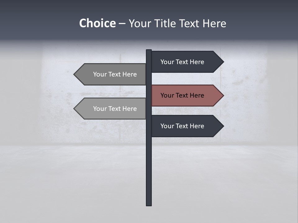 Above Area Safe PowerPoint Template