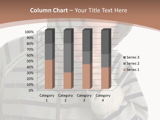 Hand Cough Boy PowerPoint Template