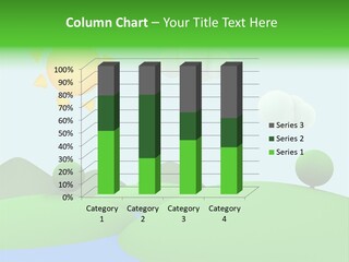 Season Field Sun PowerPoint Template