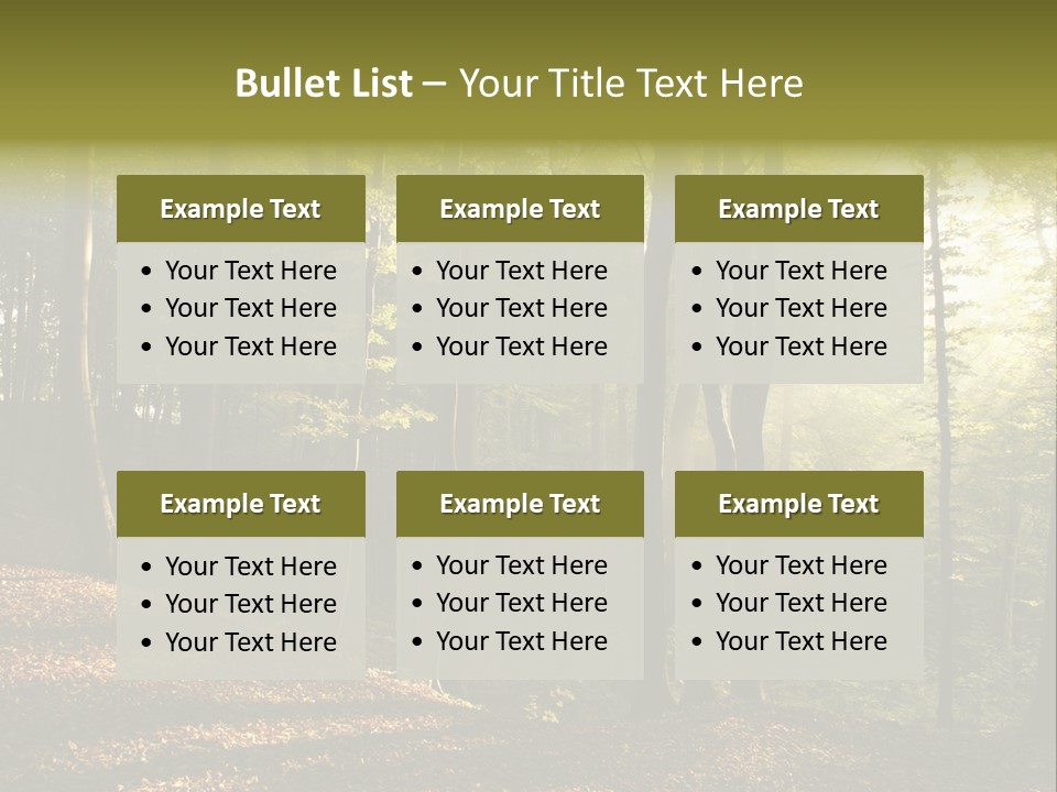 Perspective Lake Ray PowerPoint Template
