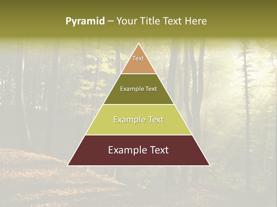 Perspective Lake Ray PowerPoint Template