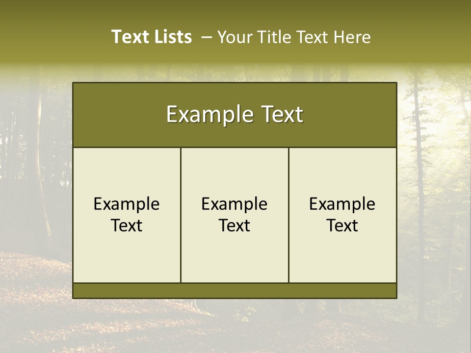 Perspective Lake Ray PowerPoint Template