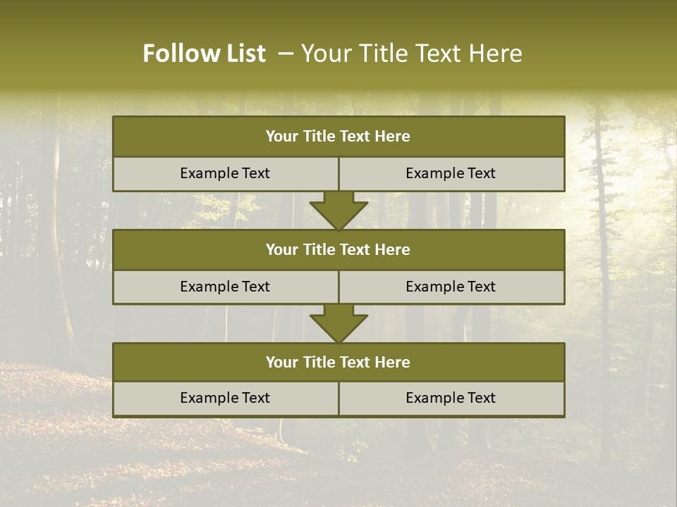 Perspective Lake Ray PowerPoint Template