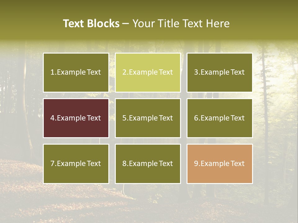 Perspective Lake Ray PowerPoint Template