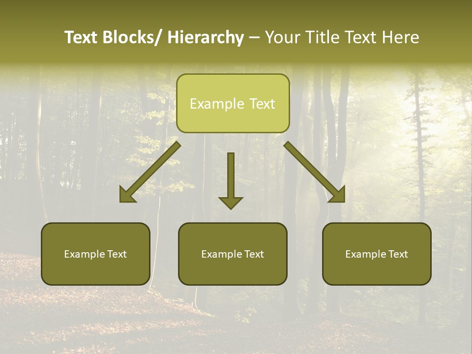 Perspective Lake Ray PowerPoint Template