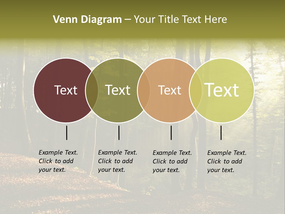 Perspective Lake Ray PowerPoint Template