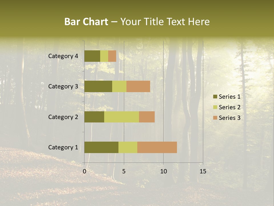 Perspective Lake Ray PowerPoint Template