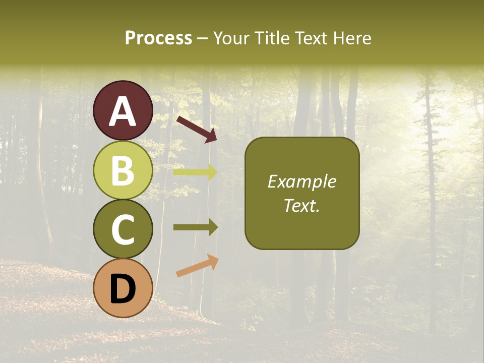 Perspective Lake Ray PowerPoint Template