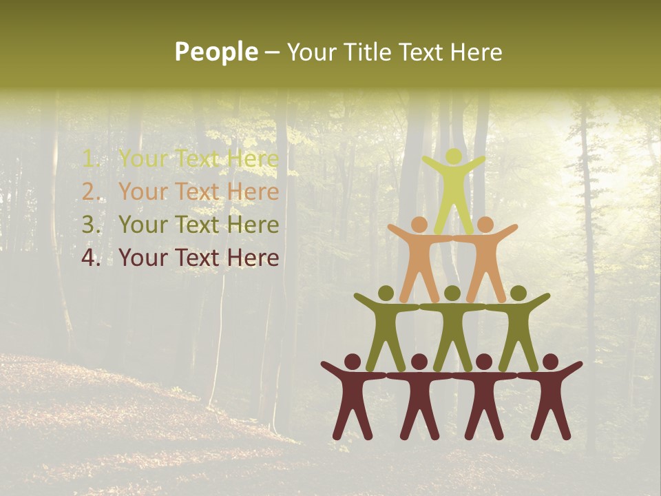 Perspective Lake Ray PowerPoint Template