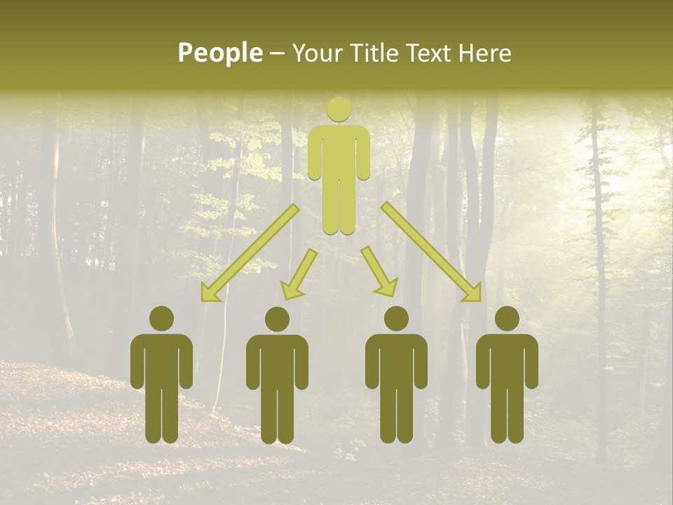 Perspective Lake Ray PowerPoint Template