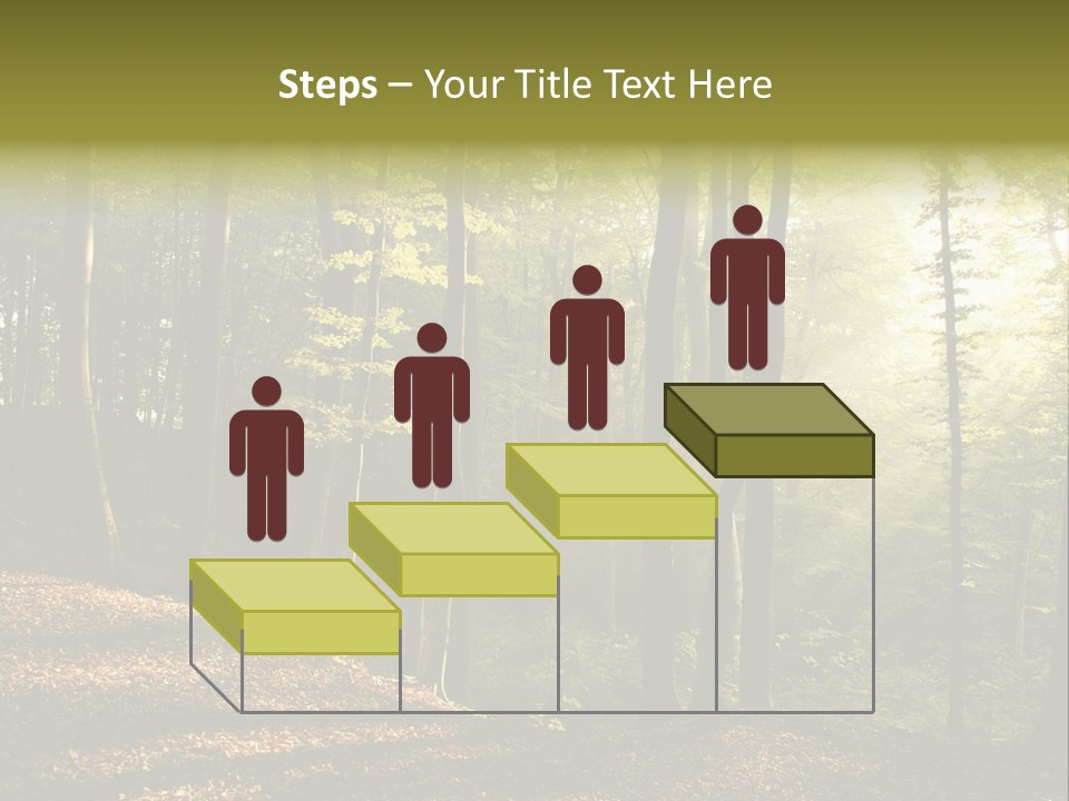 Perspective Lake Ray PowerPoint Template