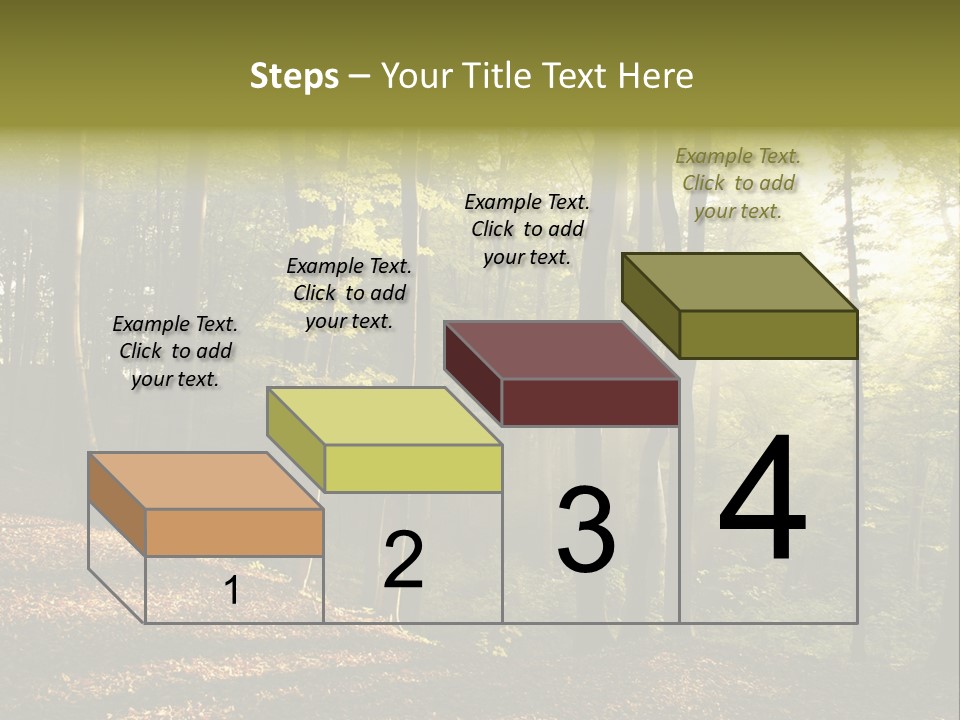 Perspective Lake Ray PowerPoint Template