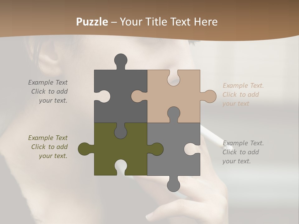 Hand Social Beauty PowerPoint Template