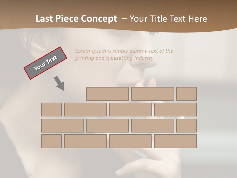 Hand Social Beauty PowerPoint Template