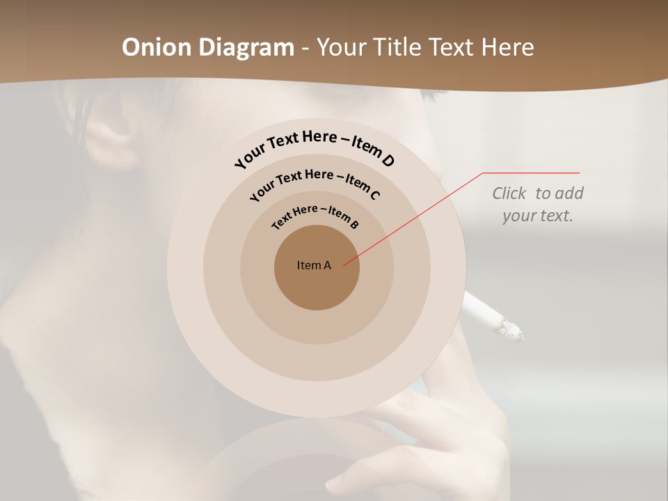 Hand Social Beauty PowerPoint Template