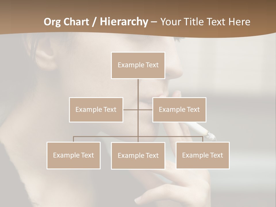 Hand Social Beauty PowerPoint Template