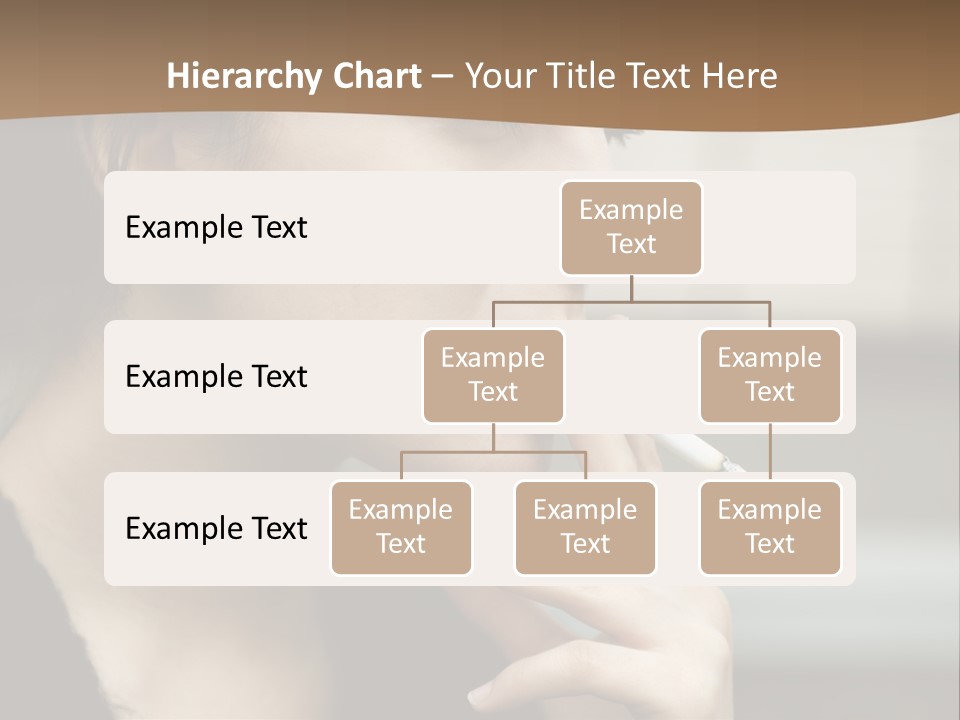 Hand Social Beauty PowerPoint Template