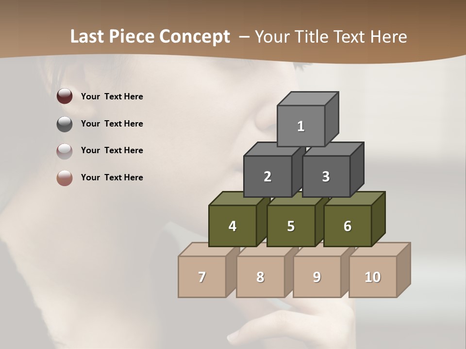 Hand Social Beauty PowerPoint Template