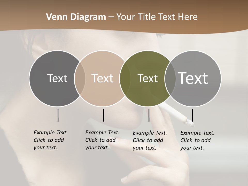 Hand Social Beauty PowerPoint Template