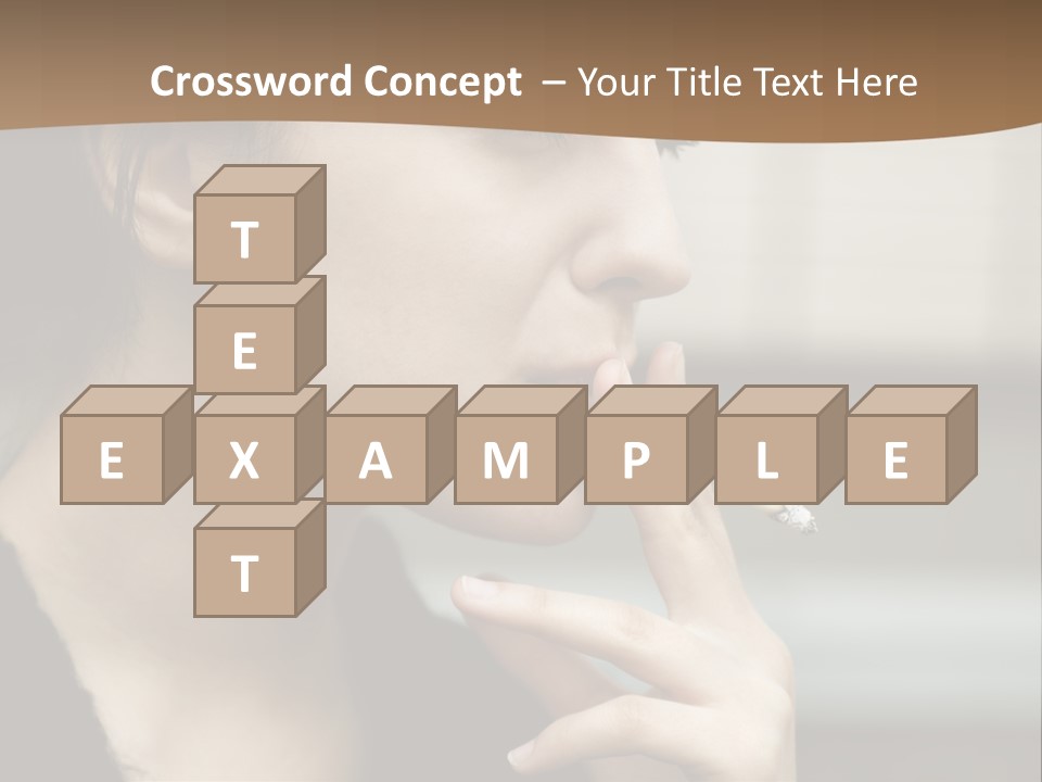 Hand Social Beauty PowerPoint Template