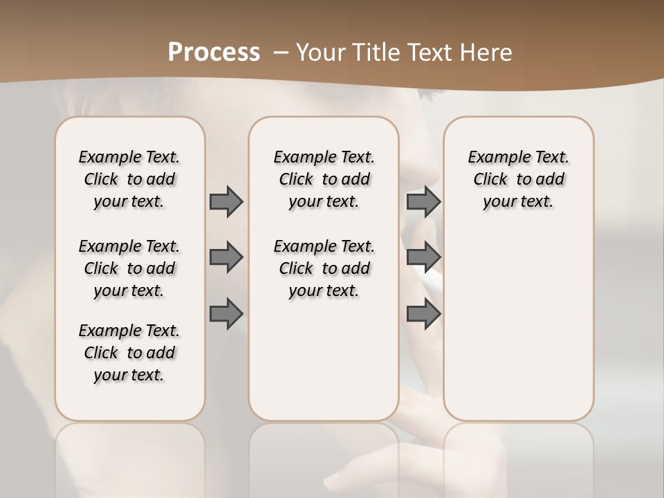 Hand Social Beauty PowerPoint Template