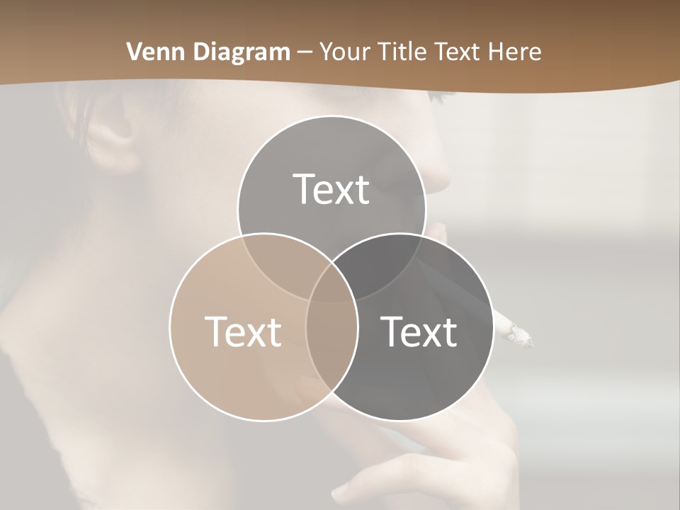 Hand Social Beauty PowerPoint Template