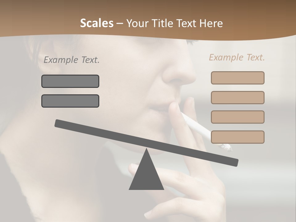 Hand Social Beauty PowerPoint Template