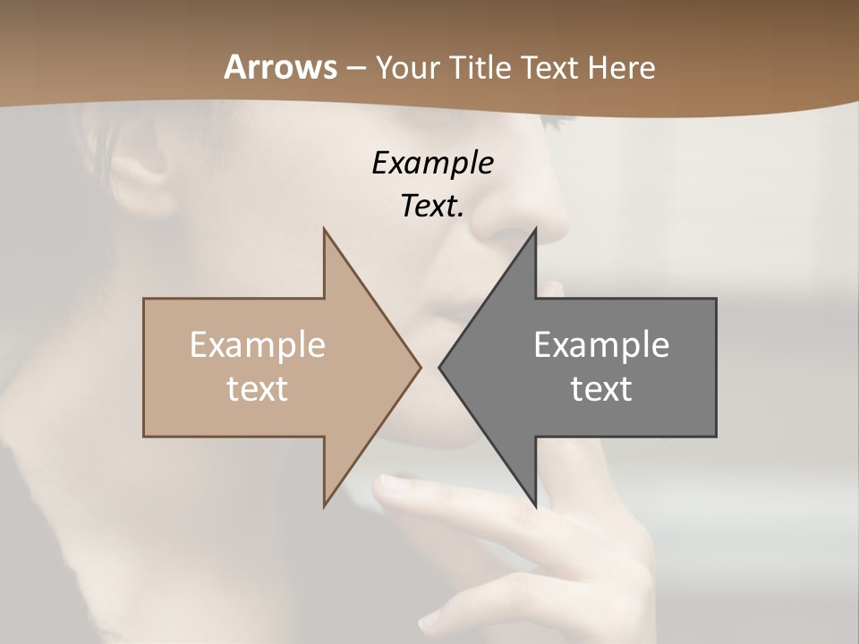 Hand Social Beauty PowerPoint Template