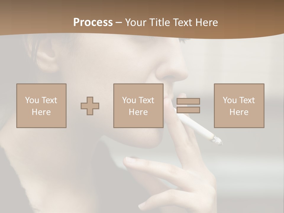 Hand Social Beauty PowerPoint Template
