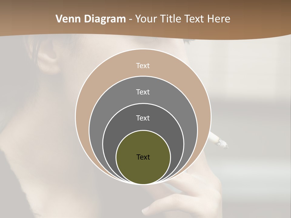 Hand Social Beauty PowerPoint Template