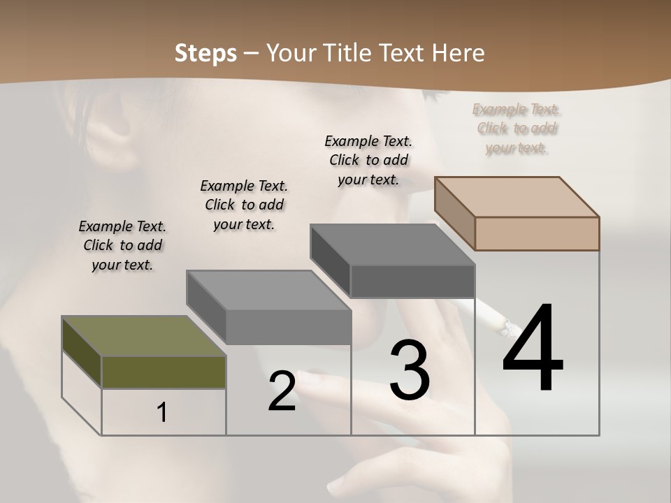 Hand Social Beauty PowerPoint Template