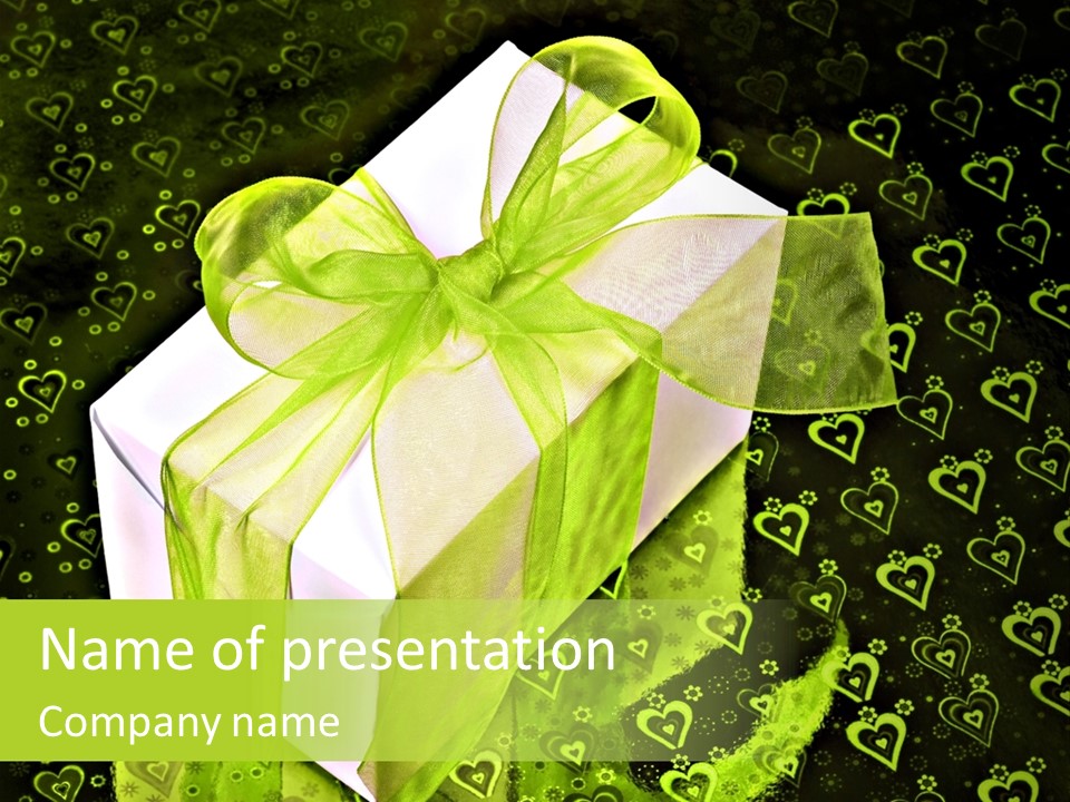 Valentine Shiny Holiday PowerPoint Template