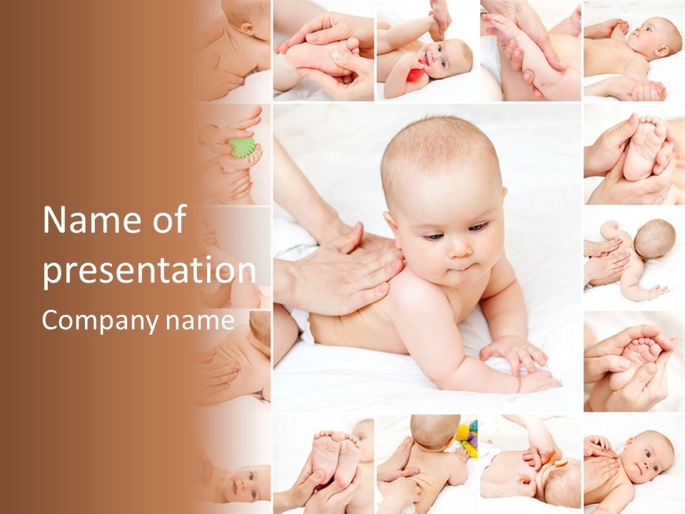 Help Tiny Massage PowerPoint Template