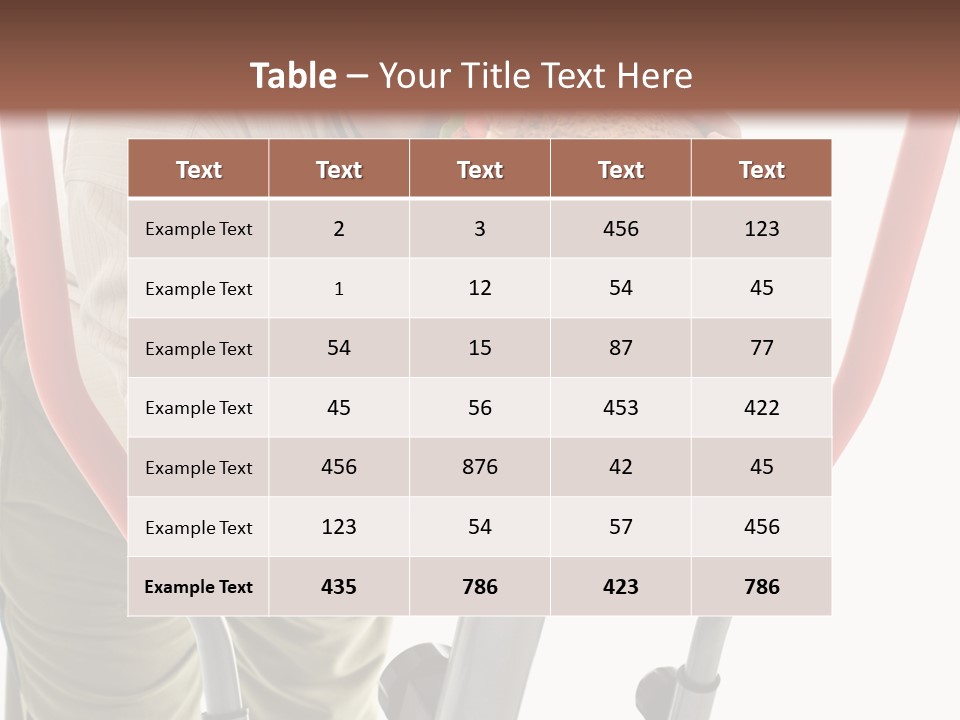A Man Is Eating A Sandwich On A Treadmill PowerPoint Template