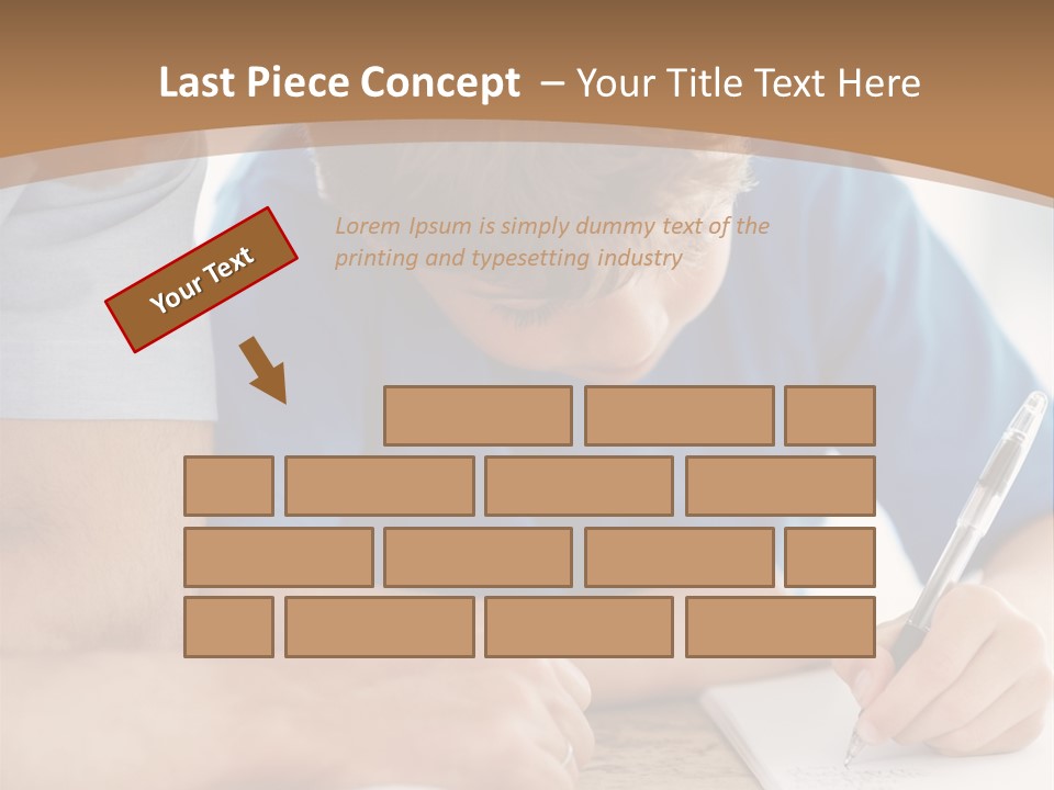 Thoughts Perfection Third PowerPoint Template