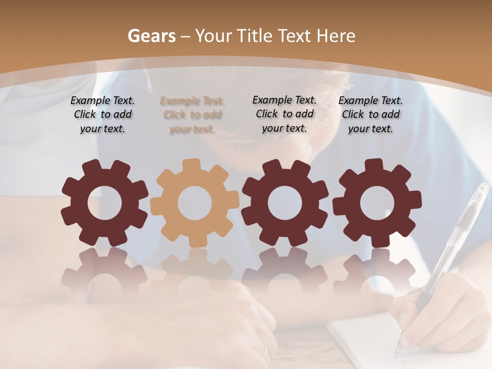 Thoughts Perfection Third PowerPoint Template