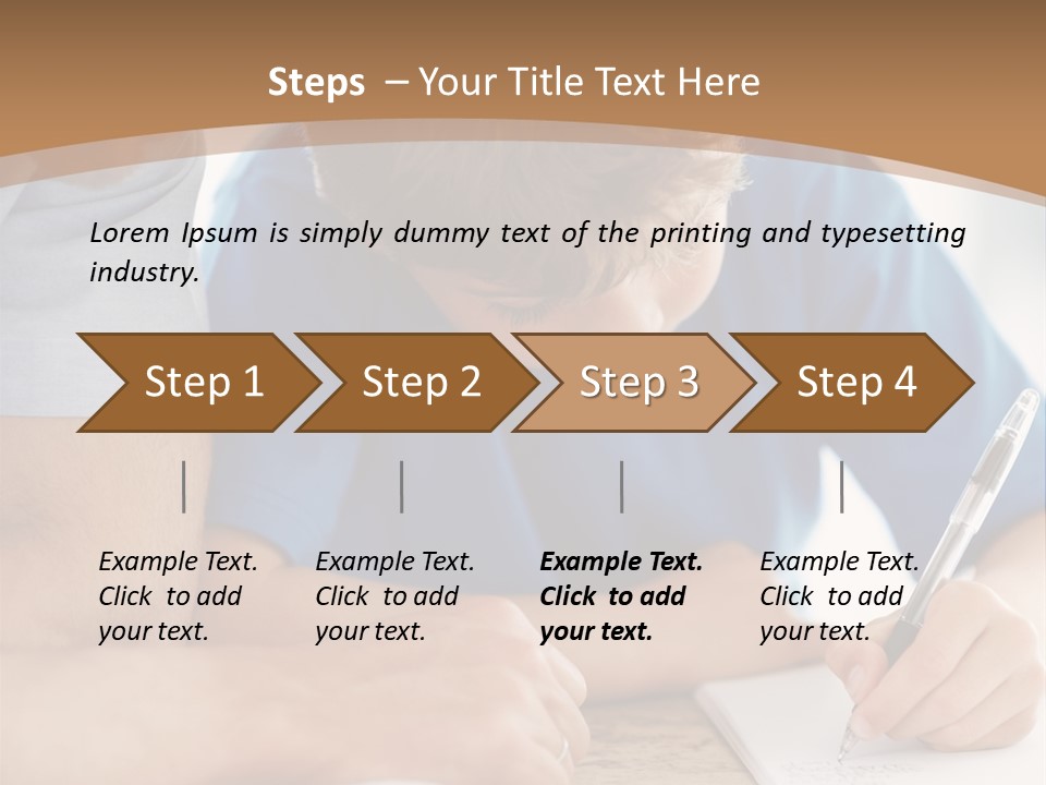 Thoughts Perfection Third PowerPoint Template