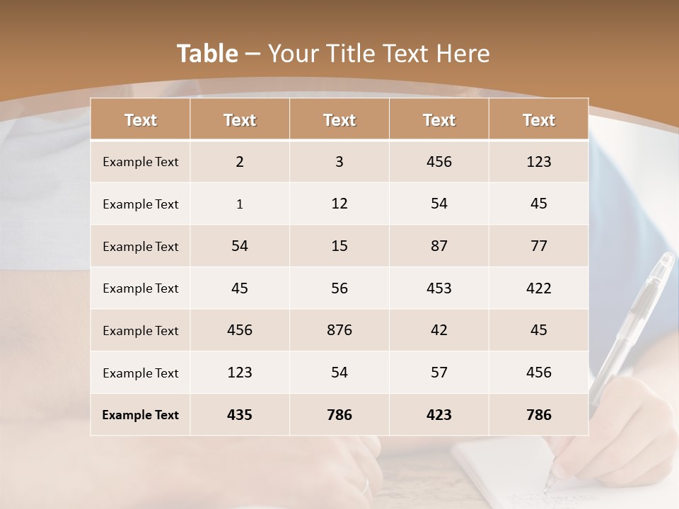 Thoughts Perfection Third PowerPoint Template