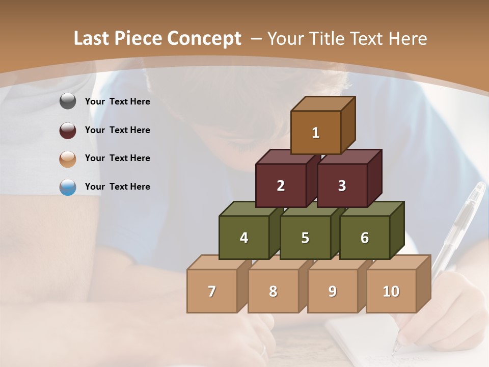 Thoughts Perfection Third PowerPoint Template